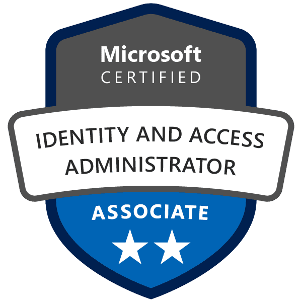 Microsoft Certified: Identity and Access Administrator Associate